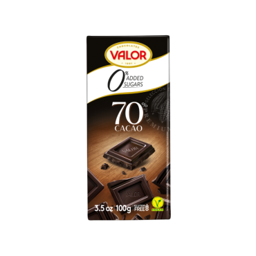 Valor 70% Mörk Choklad Sockerfri 100 g