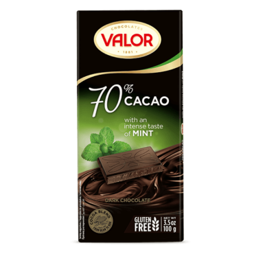 Valor 70% Mörk Choklad Mint