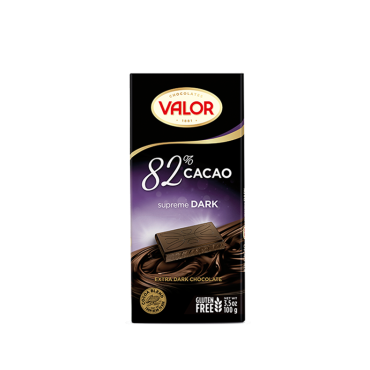 Valor 82% Mörk Choklad – 100 g