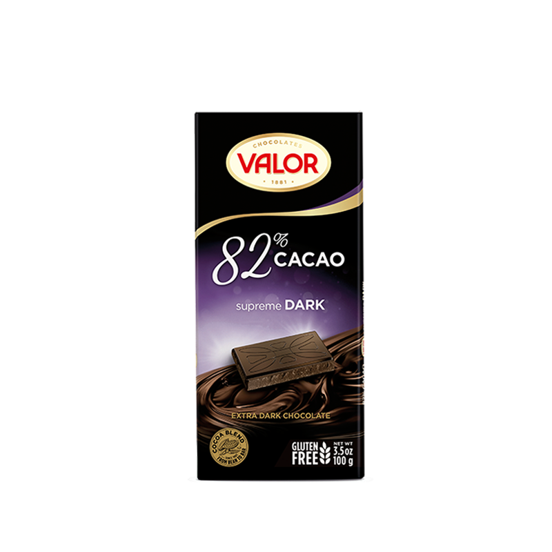 Valor 82% Mörk Choklad – 100 g
