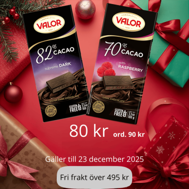 Premium mörk choklad – nu till paketpris