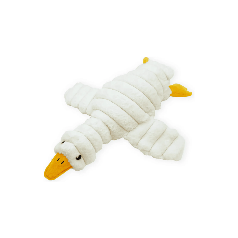 Gås i Plysch – Mjuk & Hållbar Hundleksak