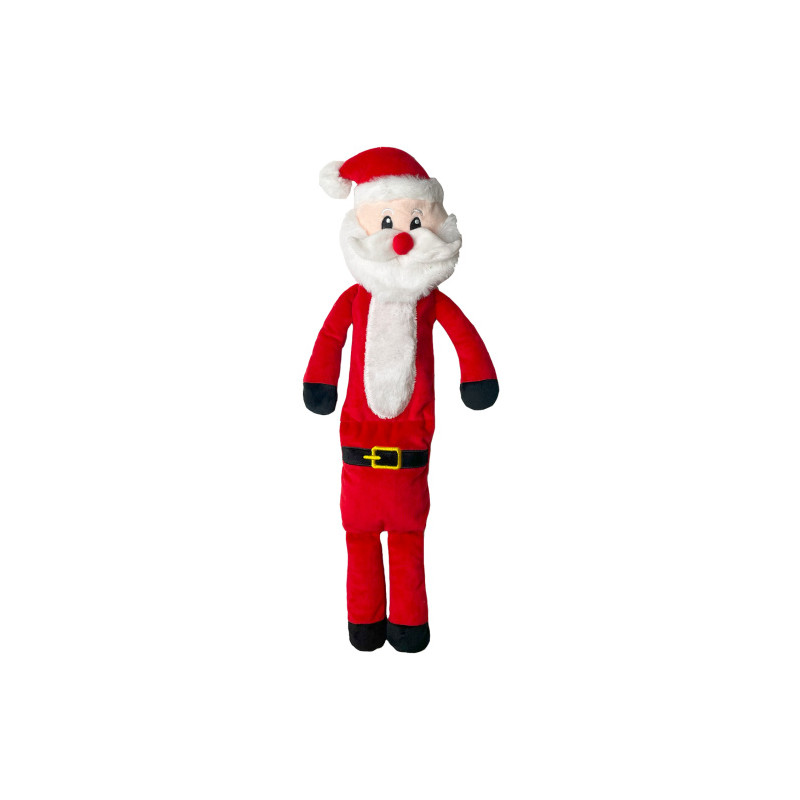 Jultomte i plysch med pip