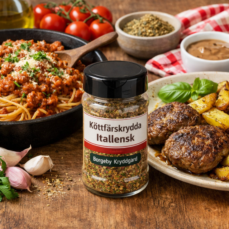 Köttfärskrydda Italiensk 35g – klassisk smak till köttfärs