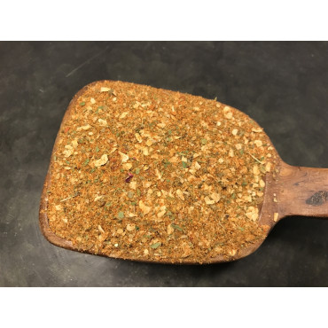 Klassisk Café de Paris-krydda till kryddsmör. Passar grillat och stekt kött eller fisk. Aromrik blandning med örter och kryddor.