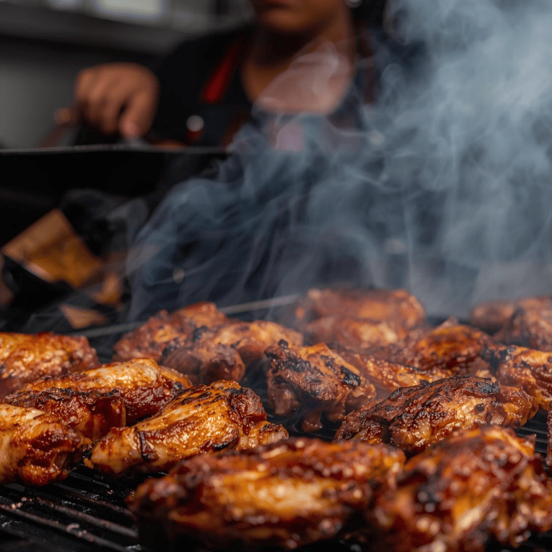 Kycklingkrydda Texas Wings 40 g – till vingar & lår