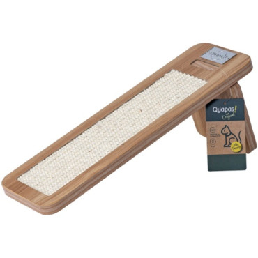 Klösbräda i trä låglutande med sisal.