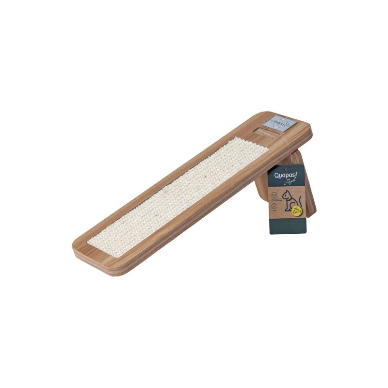 Klösbräda i trä låglutande med sisal.