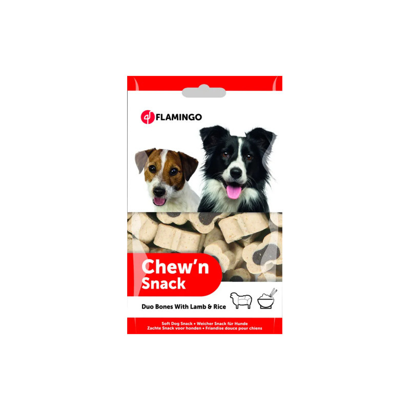 Chew’n Snack – Lamm och Ris – 150g