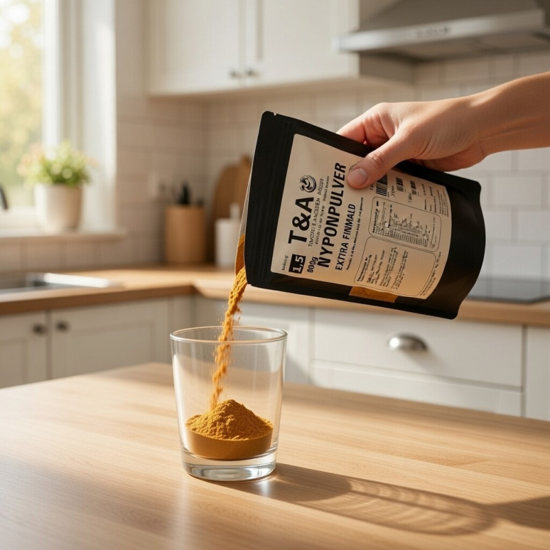 Nyponpulver 1,5 finmalet från T&A
