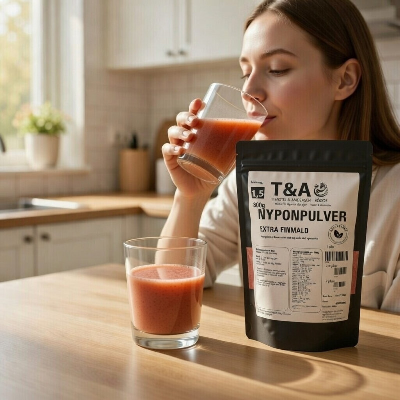 Nyponpulver 1,5 finmalet från T&A