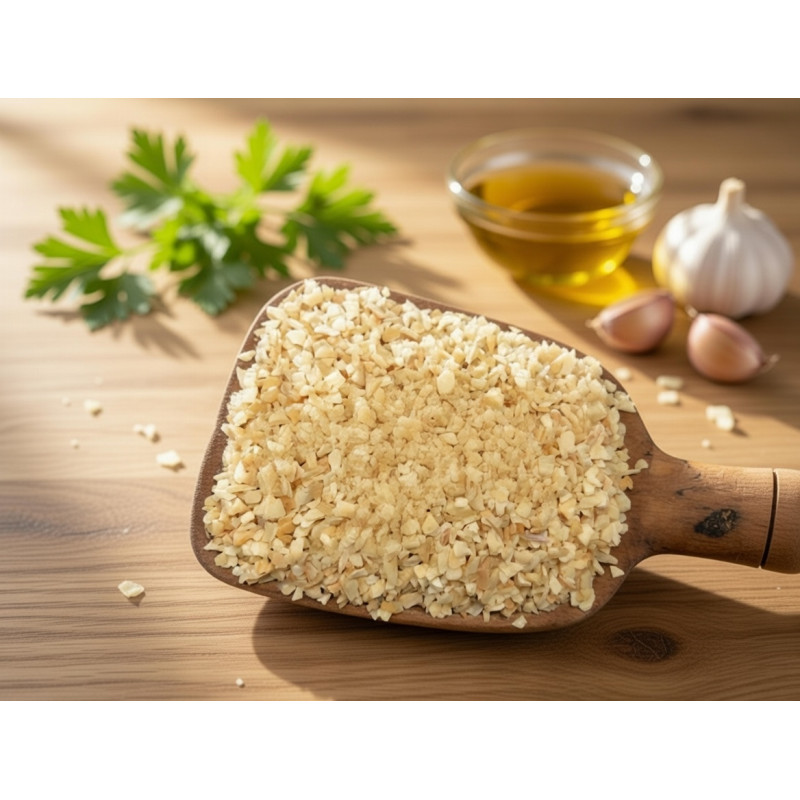 Hackad Vitlök 40 g – Aromatisk Krydda från Borgeby Kryddgård