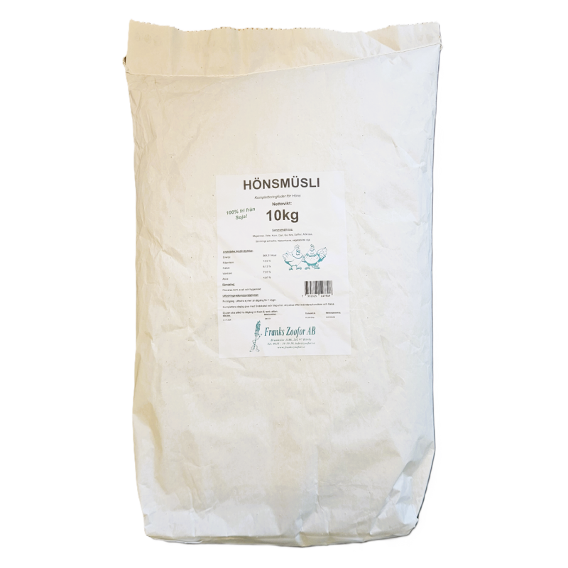 HÖNSMÜSLI 10kg