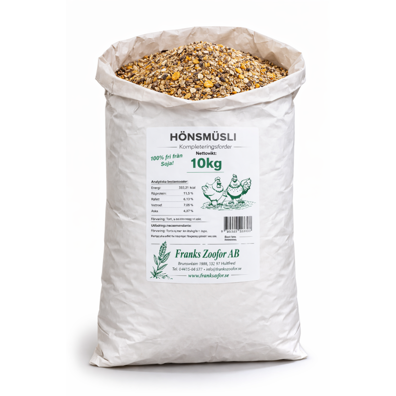 HÖNSMÜSLI 10kg