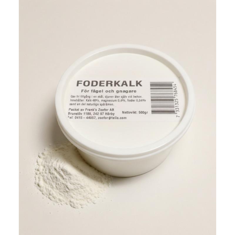 Foderkalk 750 g – kalk för höns och fjäderfä