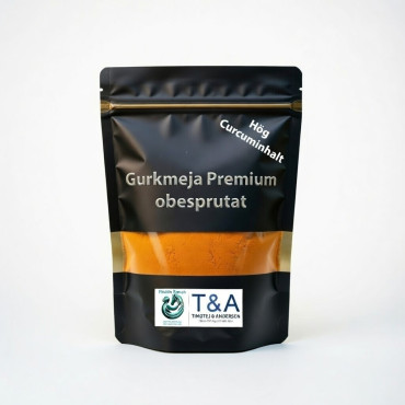 PREMIUM Gurkmeja med Hög Halt av Kurkumin (5–7%) Paketpriser