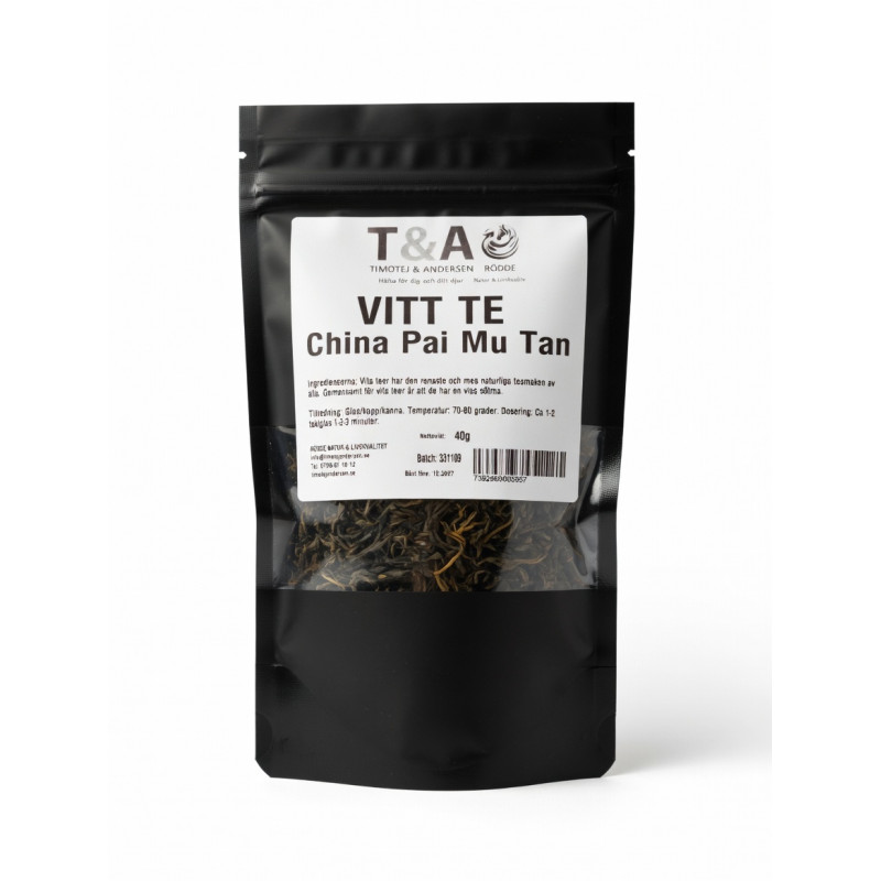 Vitt te Pai Mu Tan – Obesprutat & mild smak