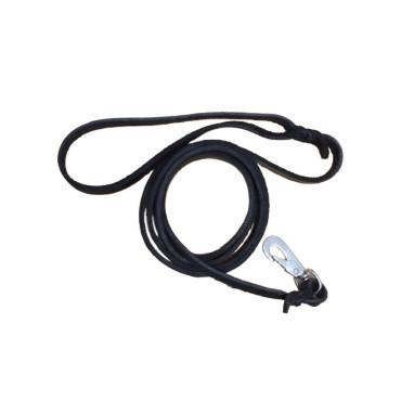 Läderkoppel med karbinhake – Svensktillverkat