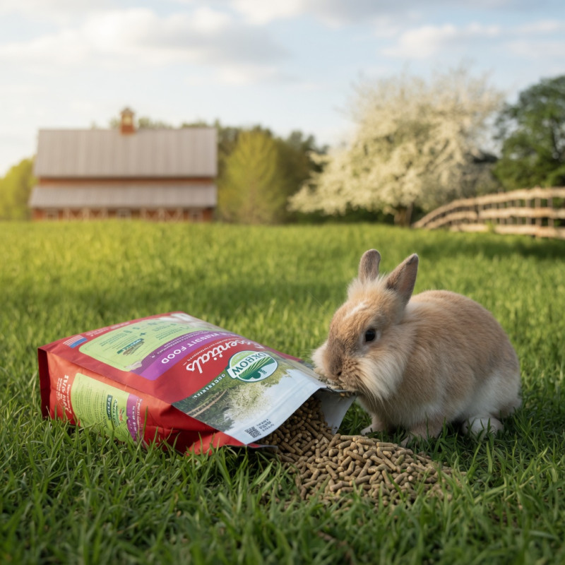 Kaninpellets Senior 1,8 kg – Foder för äldre kaniner