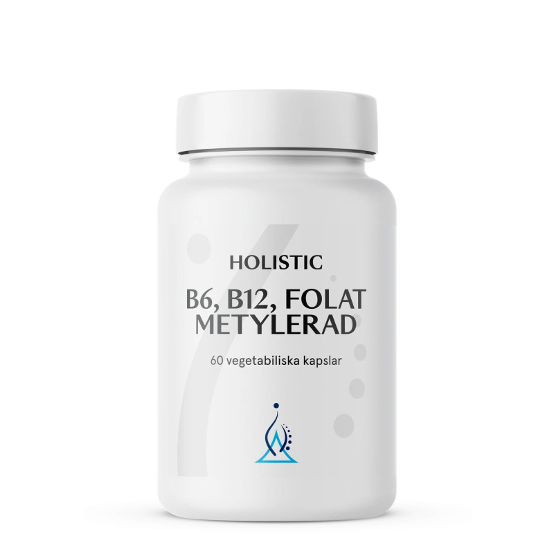 B6 B12 Folat metylerad, 60 kapslar
