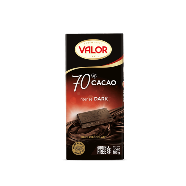 Valor Mörk Choklad 70% Kakao 100g