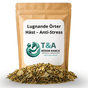 Lugnande Örter Häst – Anti-Stress  Naturlig örtblandning