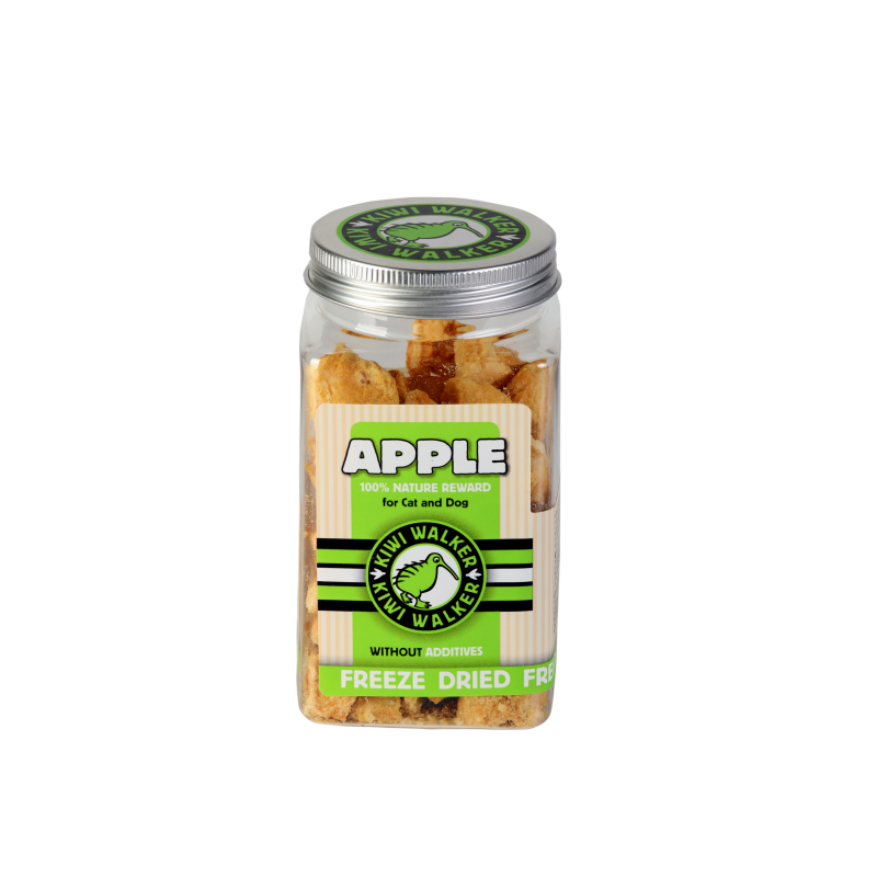 Kiwi Walker frystorkat hundgodis med äpple