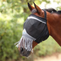 Shires FlyGuard Flughuva i finmaskig mesh utan skydd för öronen med nosfransar