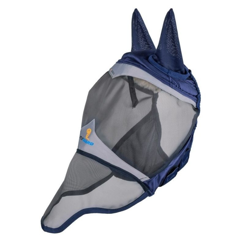 FlyGuard Fine Mesh flughuva med nosskydd och UV-skydd i färgen Navy