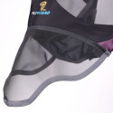 lyGuard Deluxe flughuva med nosdel och finmaskig mesh i Black Cherry
