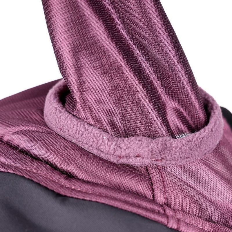 Elastiska öron i FlyGuard Deluxe flughuva Black Cherry