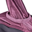 Elastiska öron i FlyGuard Deluxe flughuva Black Cherry