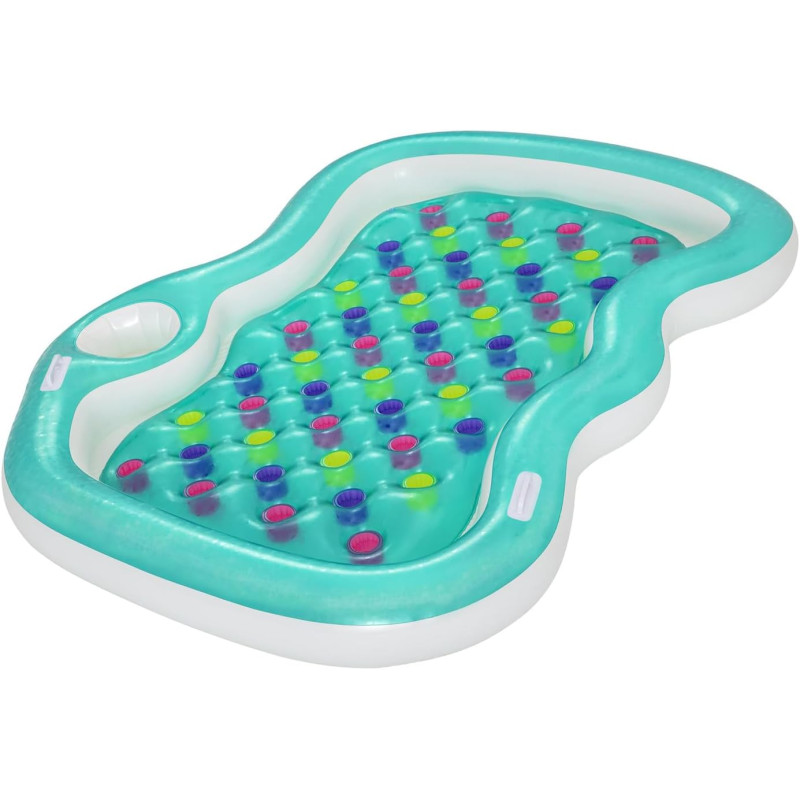 Floatingmadrass Premium 224 x 174 cm för pool och avkoppling