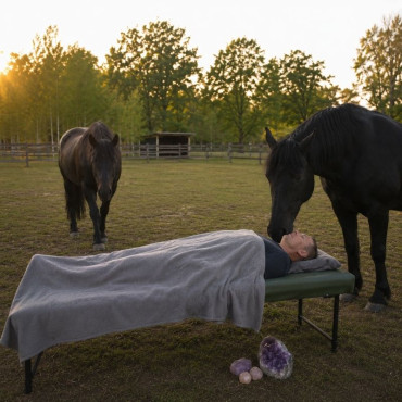 Healingmeditation med Häst