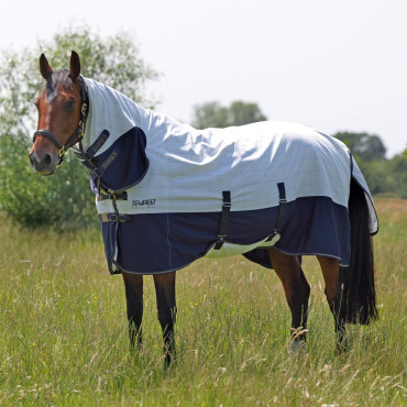 Shires Tempest Flugtäcke Mesh White Check