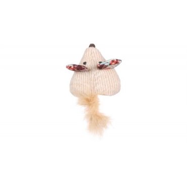 Tygmus med kattmynta, Fjädrar & prassel 11CM