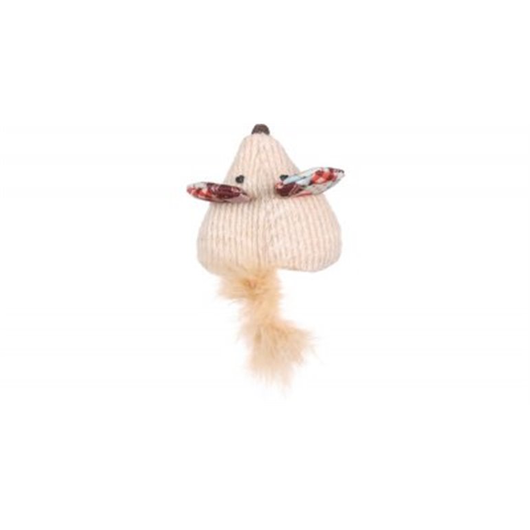 Tygmus med kattmynta, Fjädrar & prassel 11CM