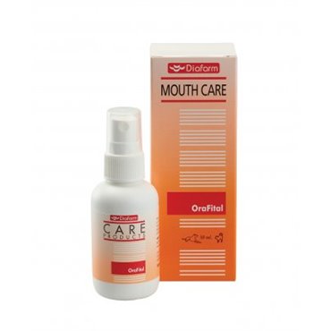 DIAFARM ORAFITAL 50 ML SPRAY KATT/HUND. MOT PLACK OCH BAKTERIER