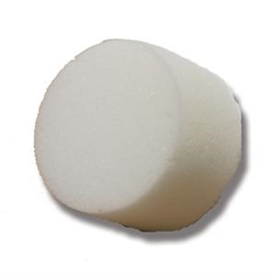 Svamp rund för sadeltvål 80 mm i diameter