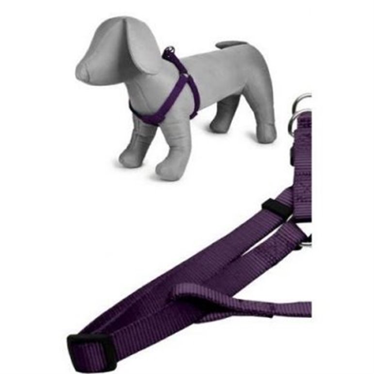 Sele i nylon-(10mm x 26-40cm Lila)