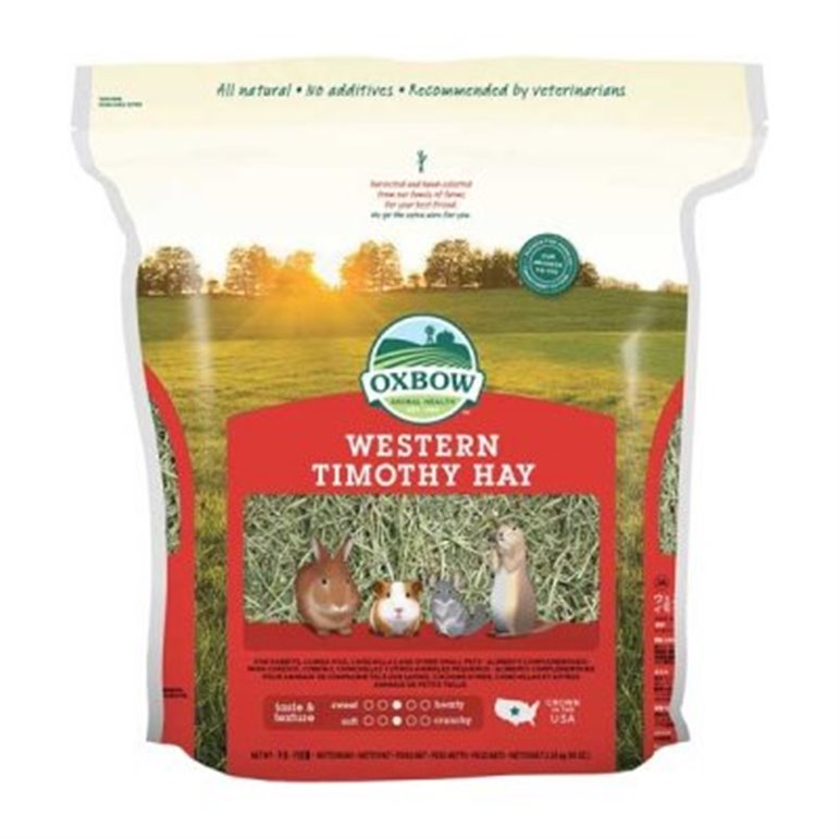 Oxbow Western Timothy hö premium timotejhö kanin marsvin