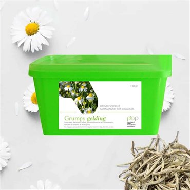 Grumpy Gelding mix 1kg , För valacker med ett oönskat hingstbeteende.