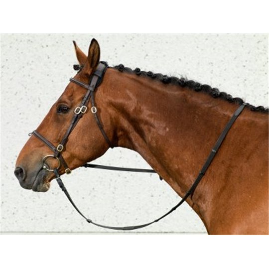 Back on Track - Nackskydd häst, för träns och grimma,(One size,Svart)