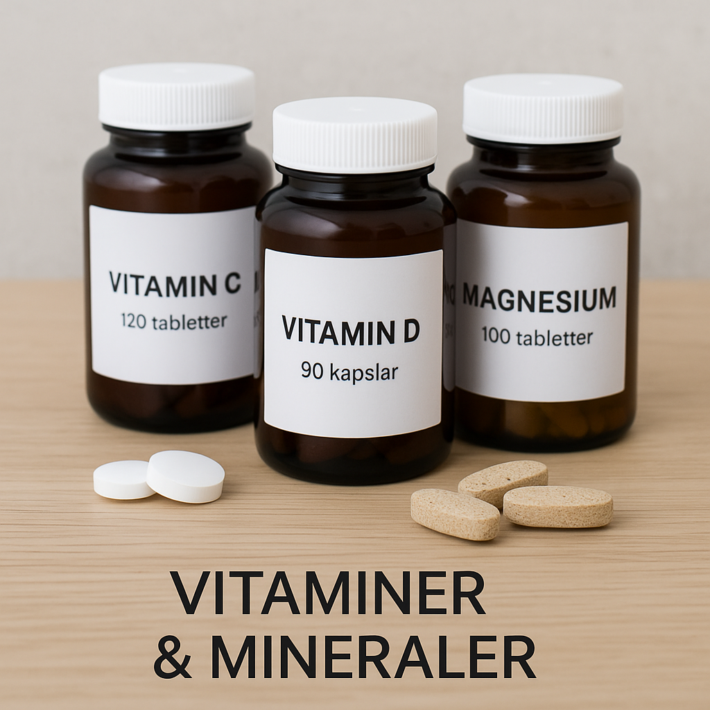 Vitaminer & mineraler