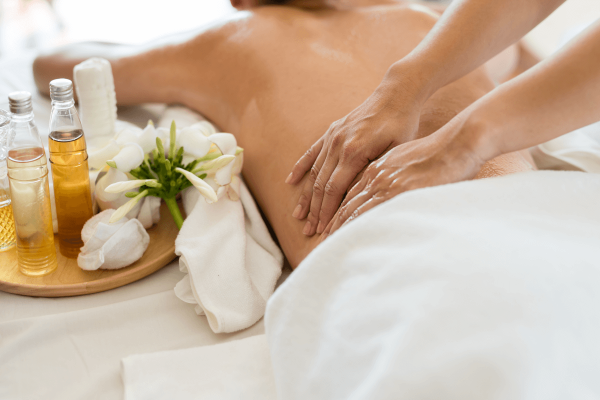 Aromaterapi massage olja