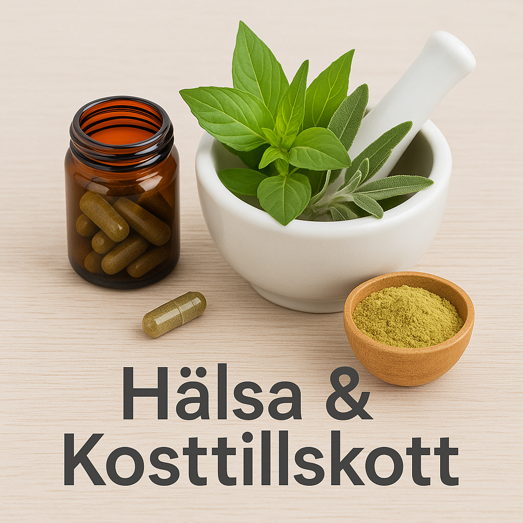 Hälsa & kosttillskott
