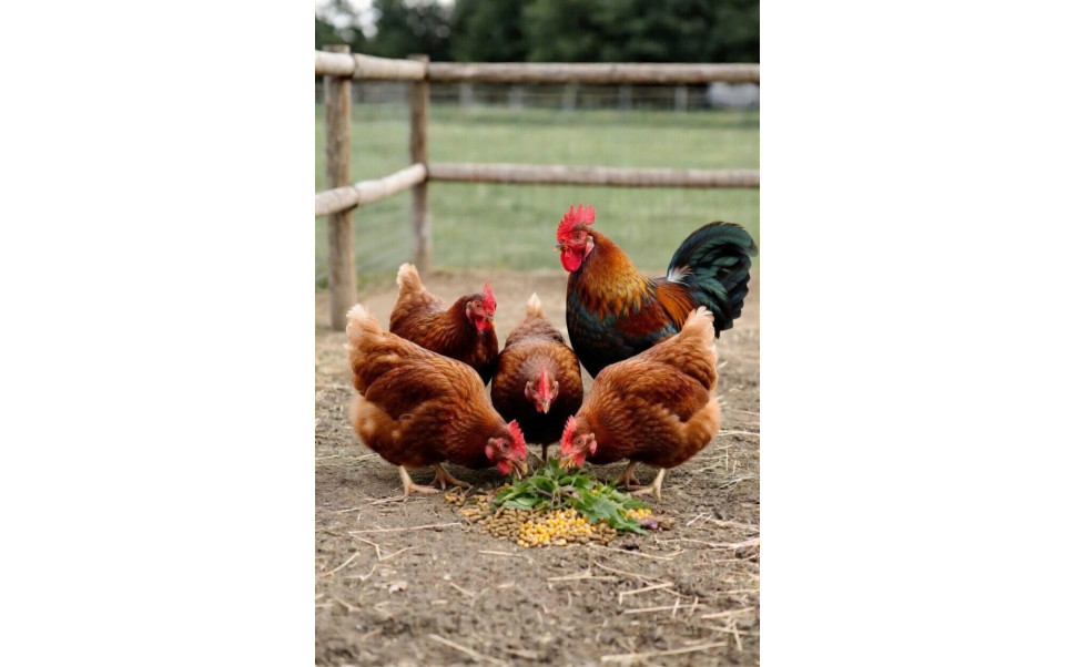 Bästa fodret för höns