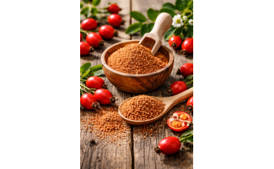 Nyponpulver – naturens röda kraft för kropp, hälsa och livslång balans