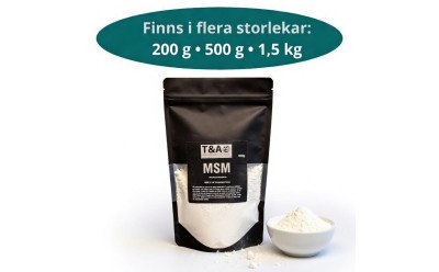 MSM för leder – varför använder många MSM i vardagen?